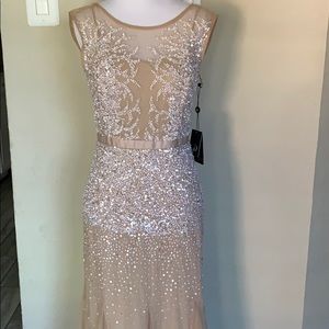 Beaded formal dress